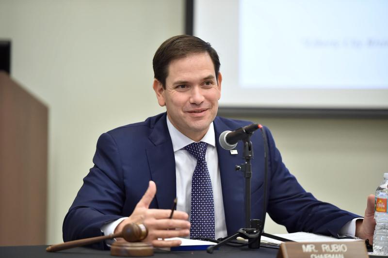 Senator Rubio speaking at U.S. Senate